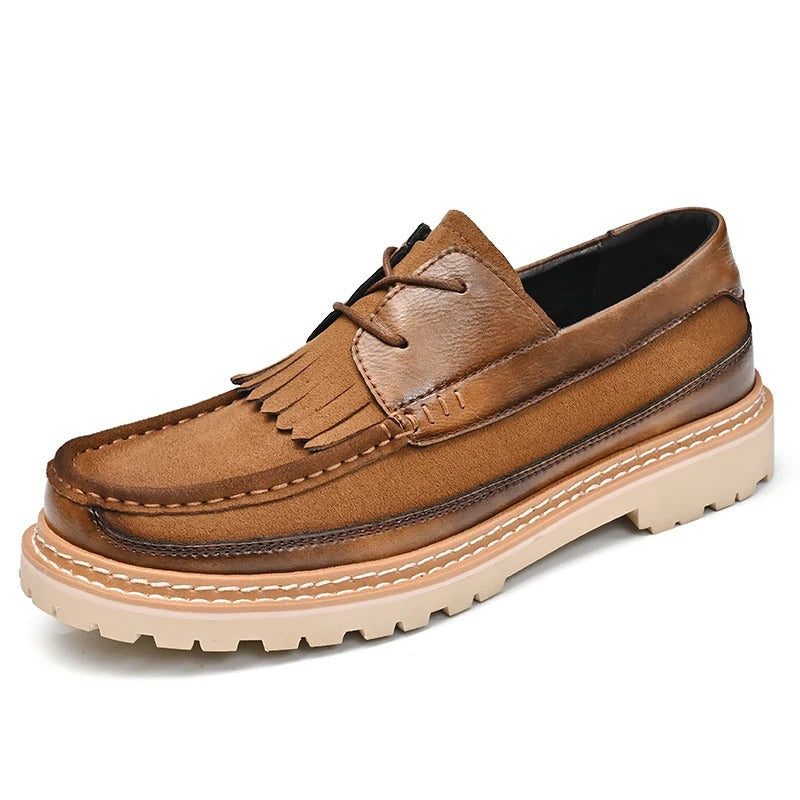 Halston | Suède loafers