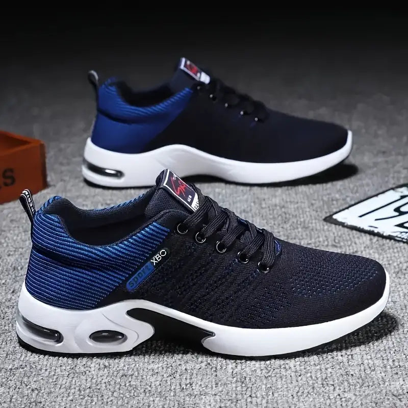 Alarich - Herensneaker met dempende zool en ademend bovenwerk