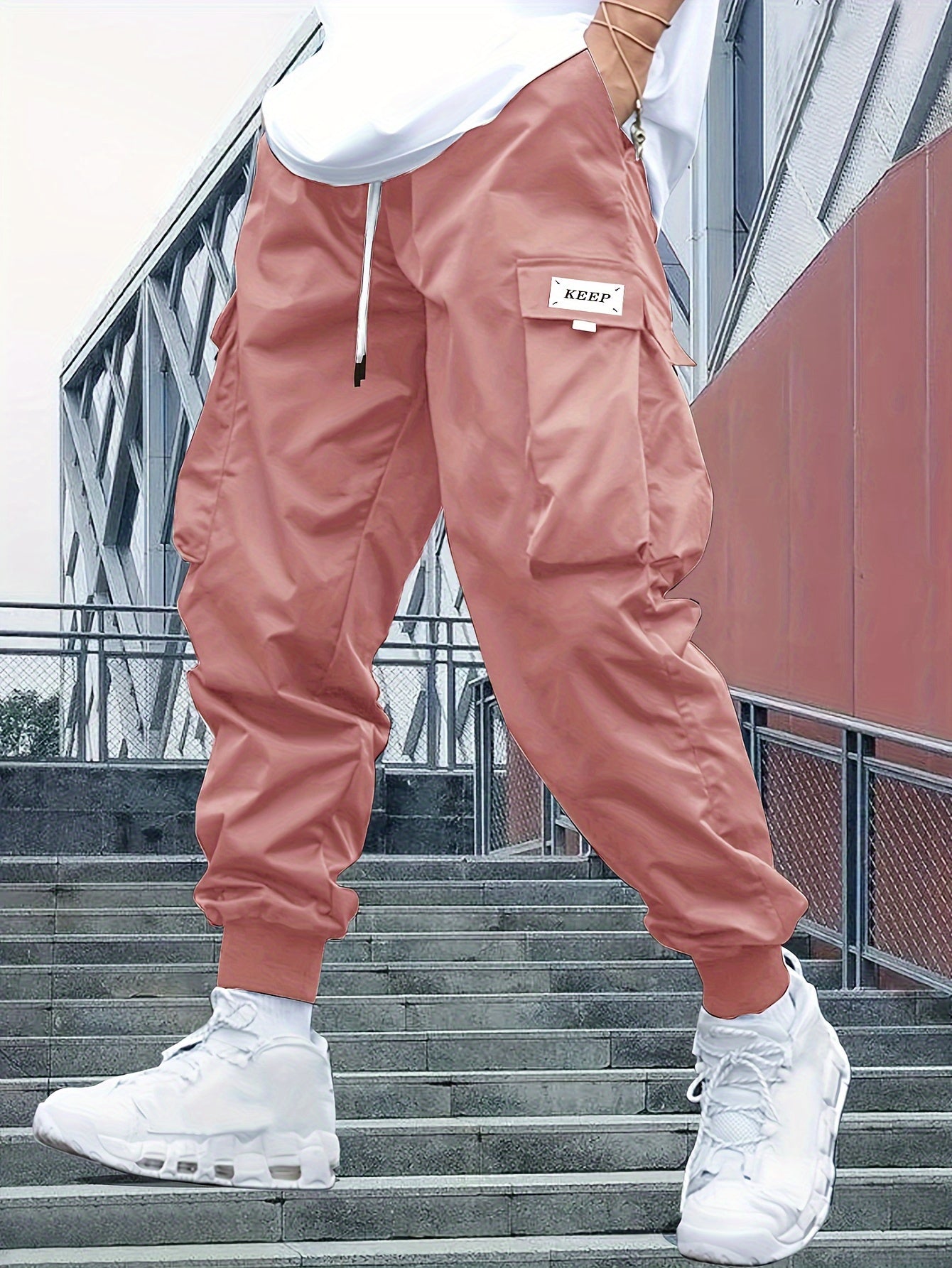 Aatos - Urban cargo jogger broek met zakken voor mannen