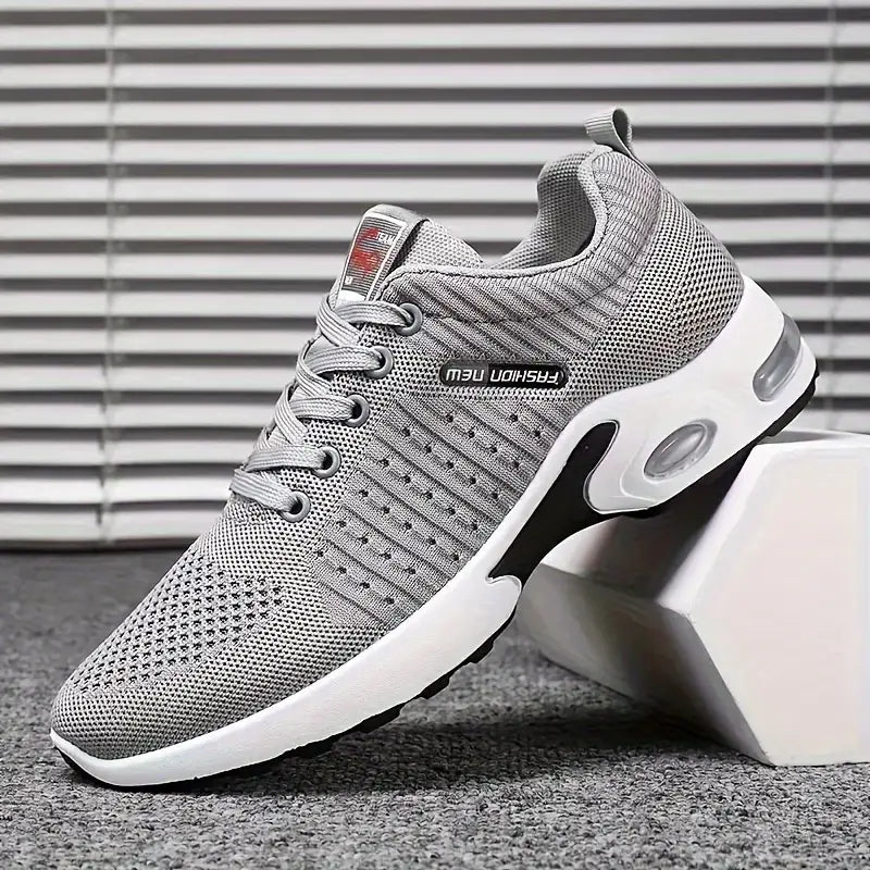 Alarich - Herensneaker met dempende zool en ademend bovenwerk