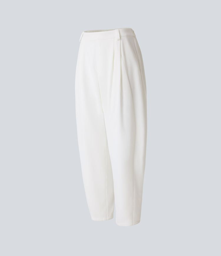 Claudia - Losvallende damesbroek met hoge taille