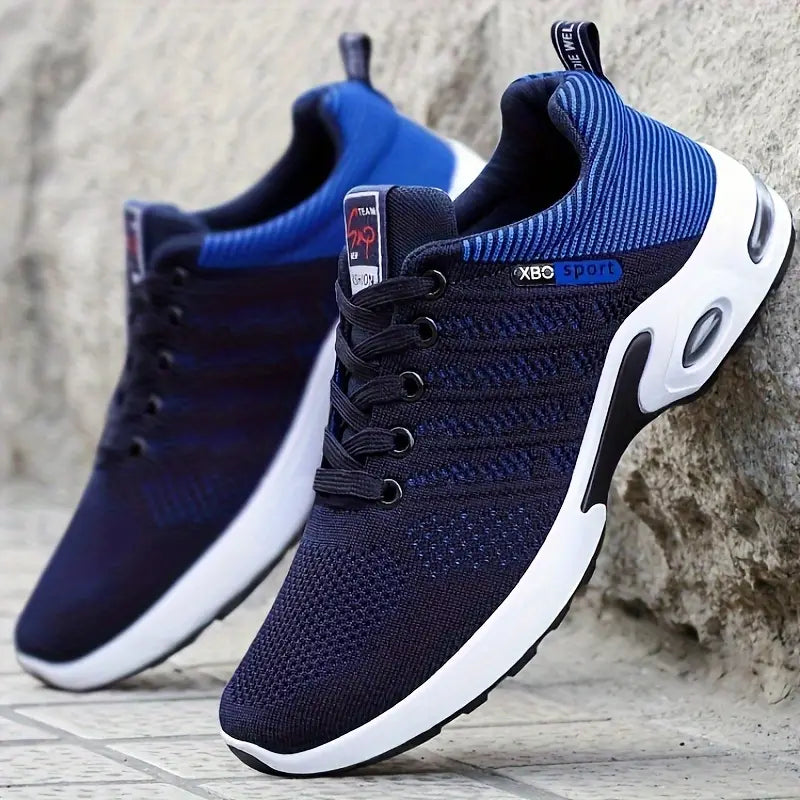 Alarich - Herensneaker met dempende zool en ademend bovenwerk