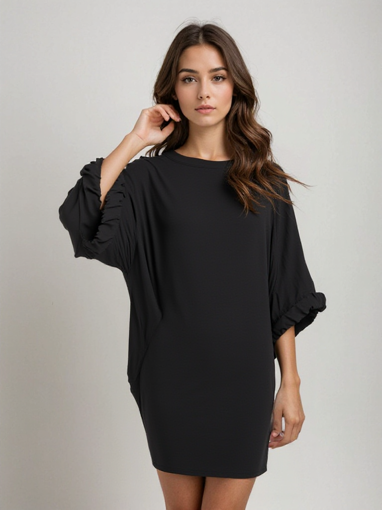 Joanna - Luchtig oversized jurkje