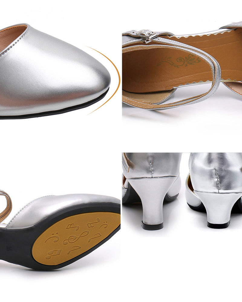 Juliane - Lage dameshak met gekruiste enkelband