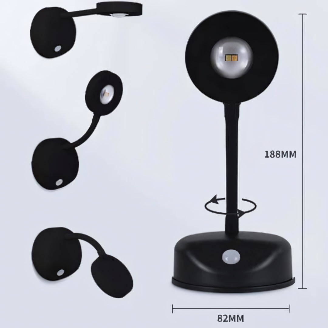 Draadloze Oplaadbare LED-Spot met Bewegingssensor