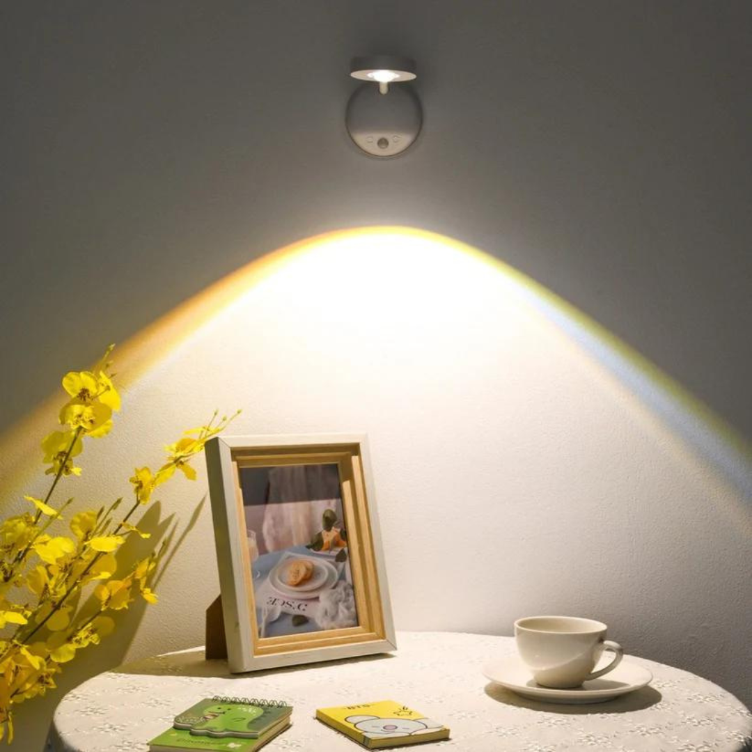 Draadloze Oplaadbare LED-Spot met Bewegingssensor