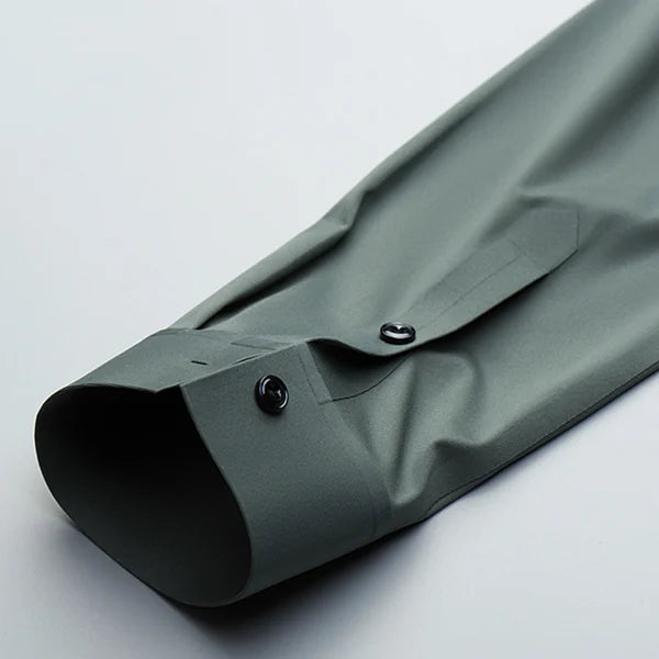 Brody - Heren slim fit overhemd met opgerolde mouwen