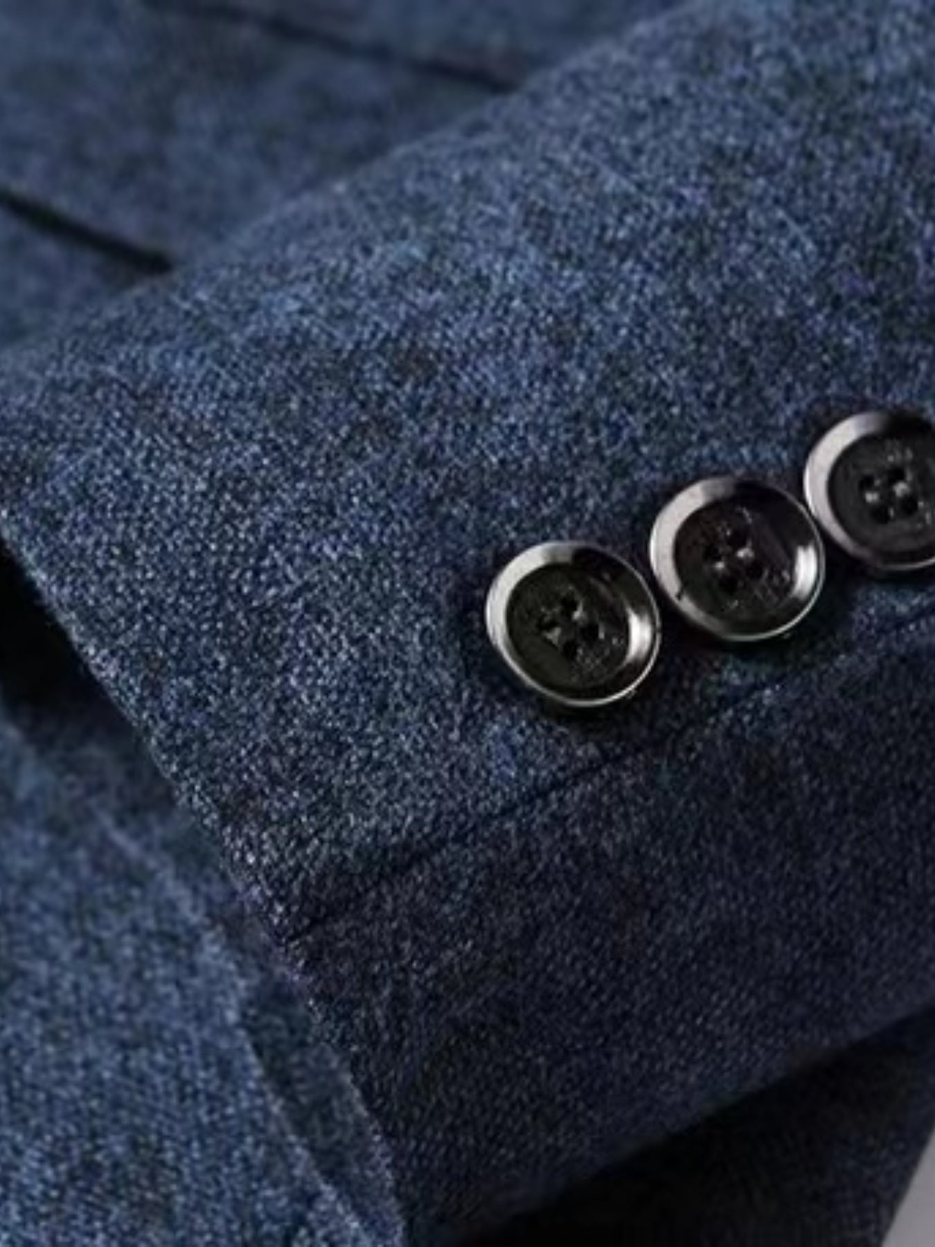 Aldrin - Getailleerde herenblazer met tweeknoopssluiting
