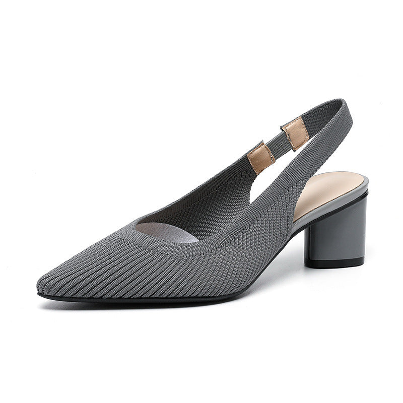 Ursuline | Slingback hak met puntige neus