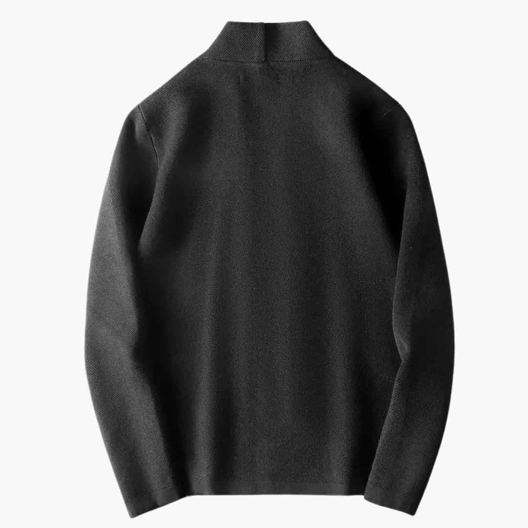 Enrico - Casual heren cardigan met knoopsluiting
