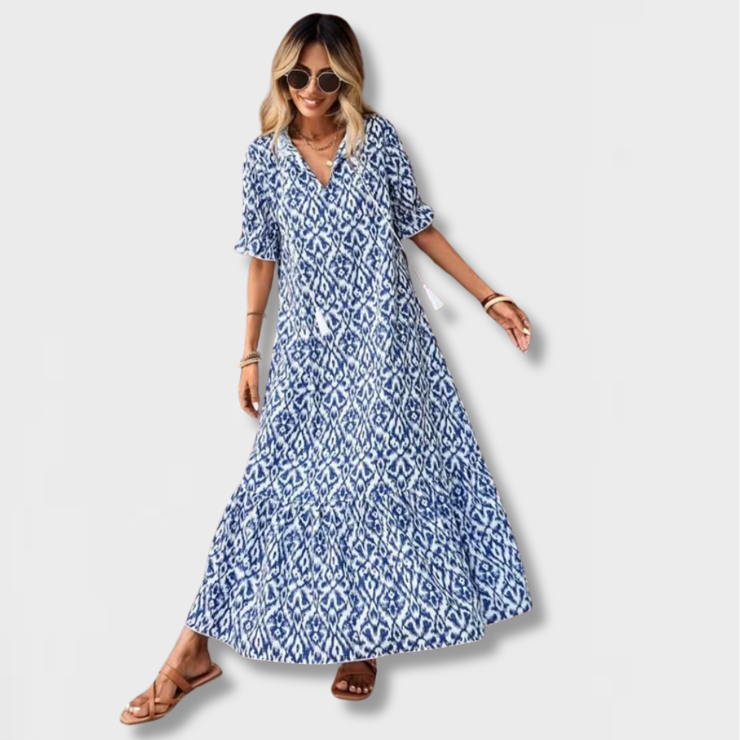 Alexi - Comfortabele losse maxi-jurk