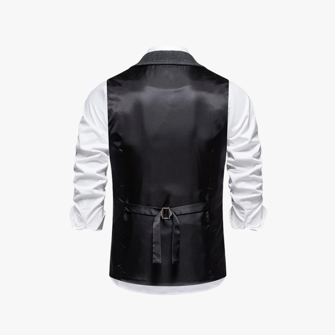 Uriel - Vintage getailleerd gilet