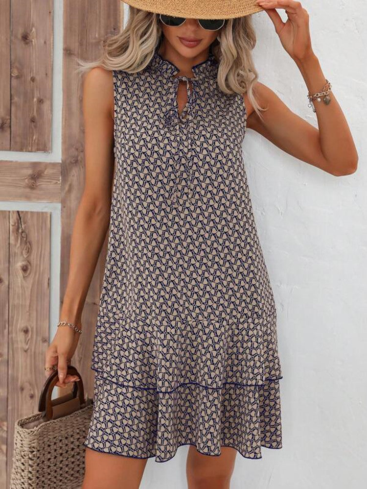 Julia – Elegante midi jurk patroon lente