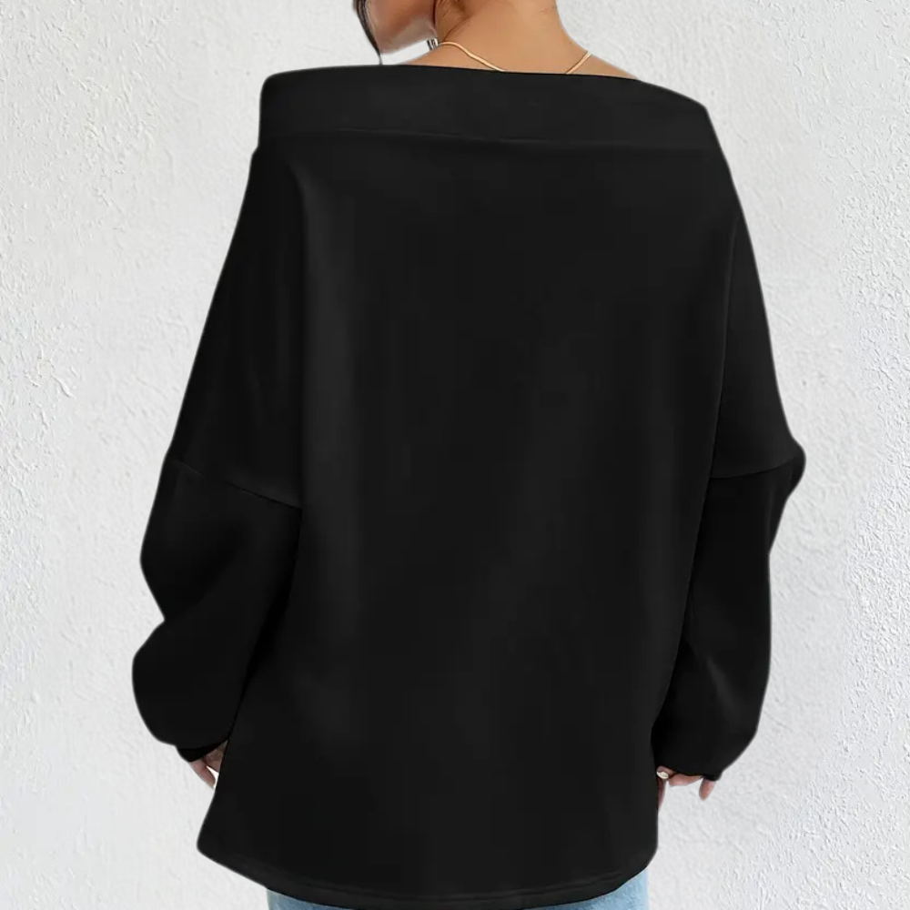 Zerina | Off-Shoulder Sweatshirt