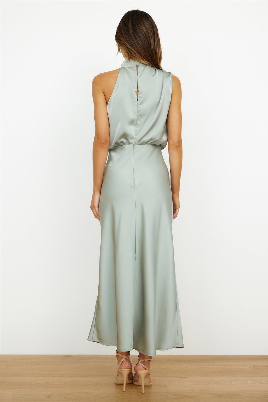 Fiona | Elegante avondjurk hoge kraag