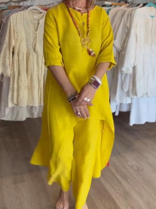 Adele – Loungewear set met oversized tuniek voor dames