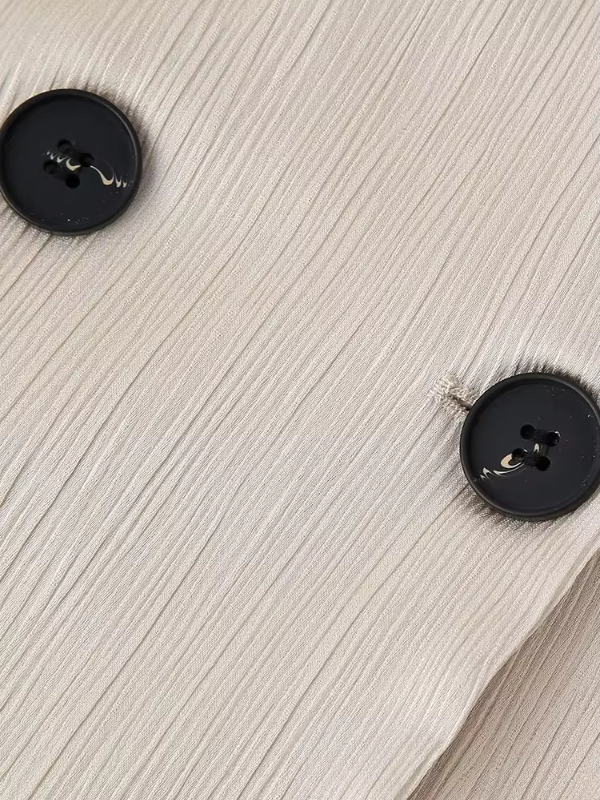 Lenie - Damesbeige casual losse 2-delige set