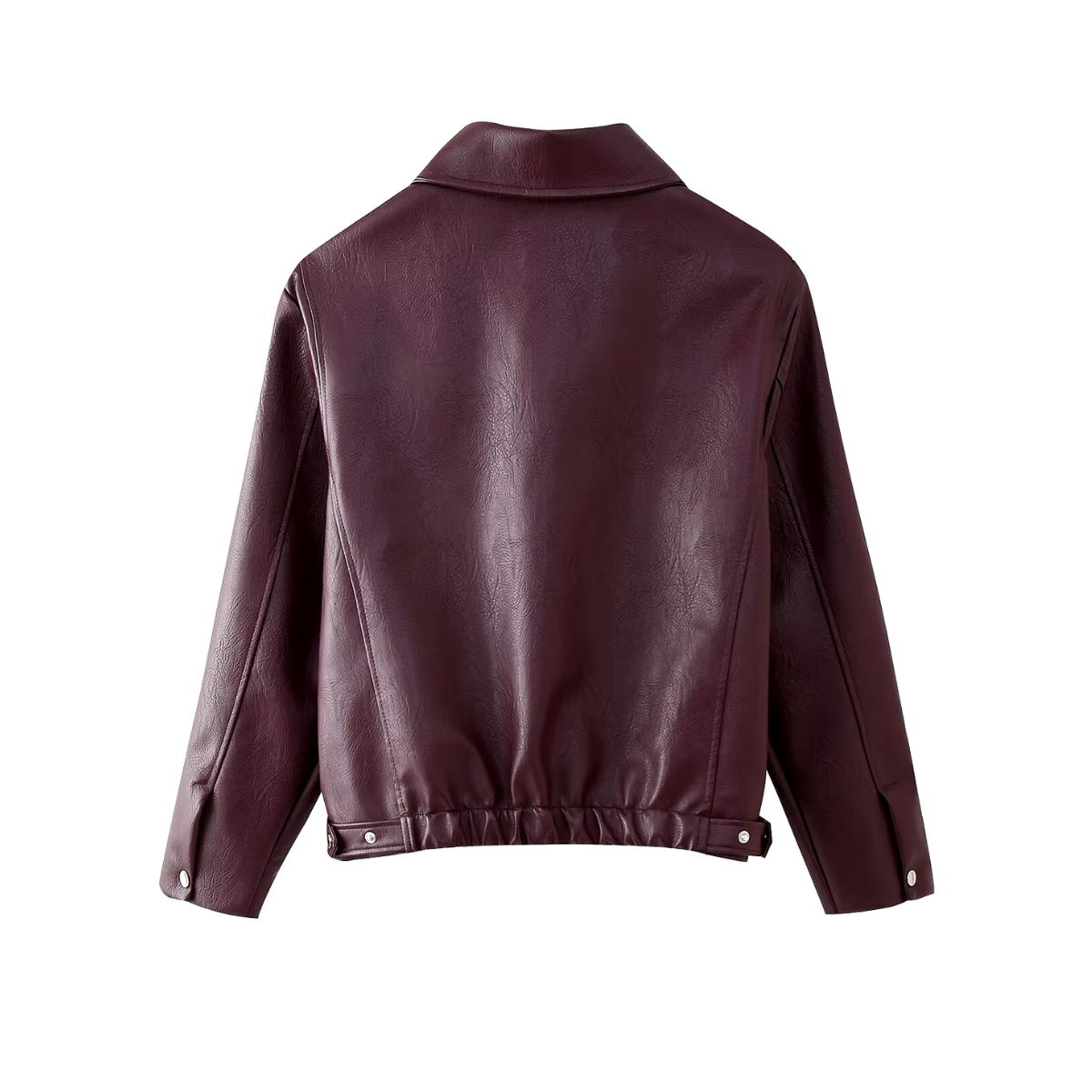 Muriela - Retro oversized leren jas