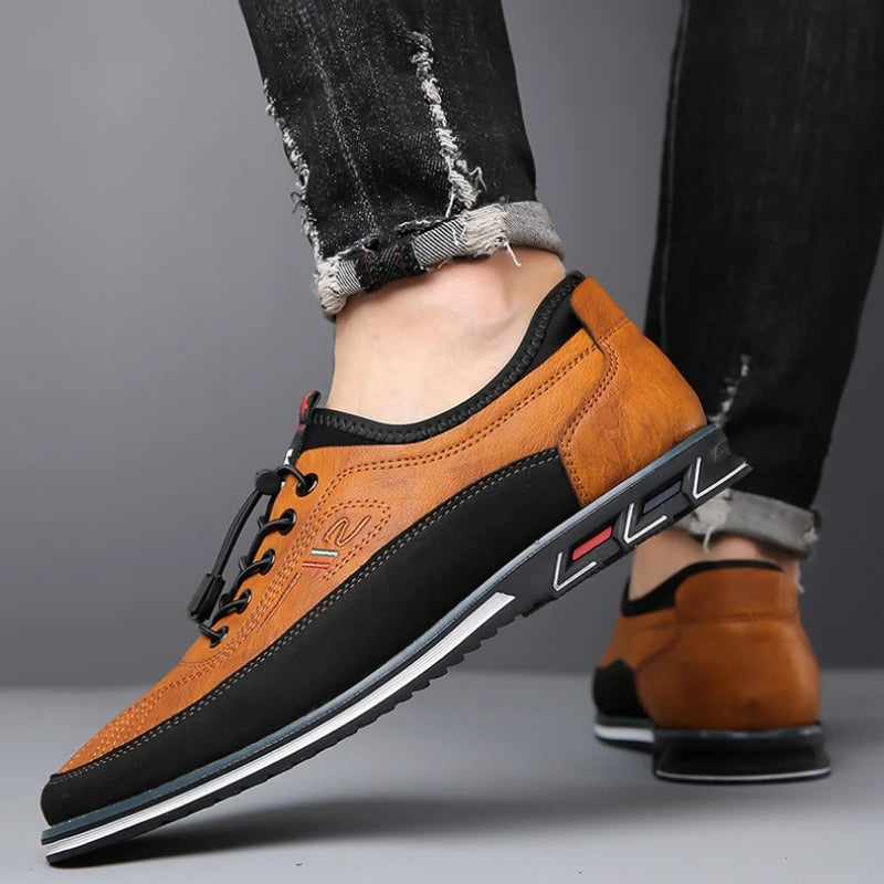 Hairo - Casual leren herenschoenen