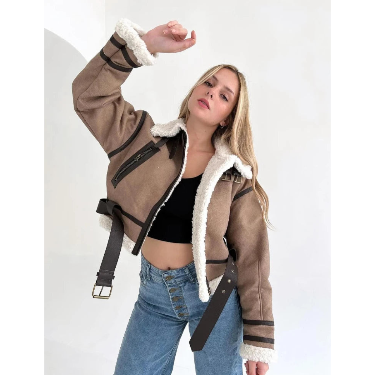 Bevy - Eigentijdse korte jas voor dames