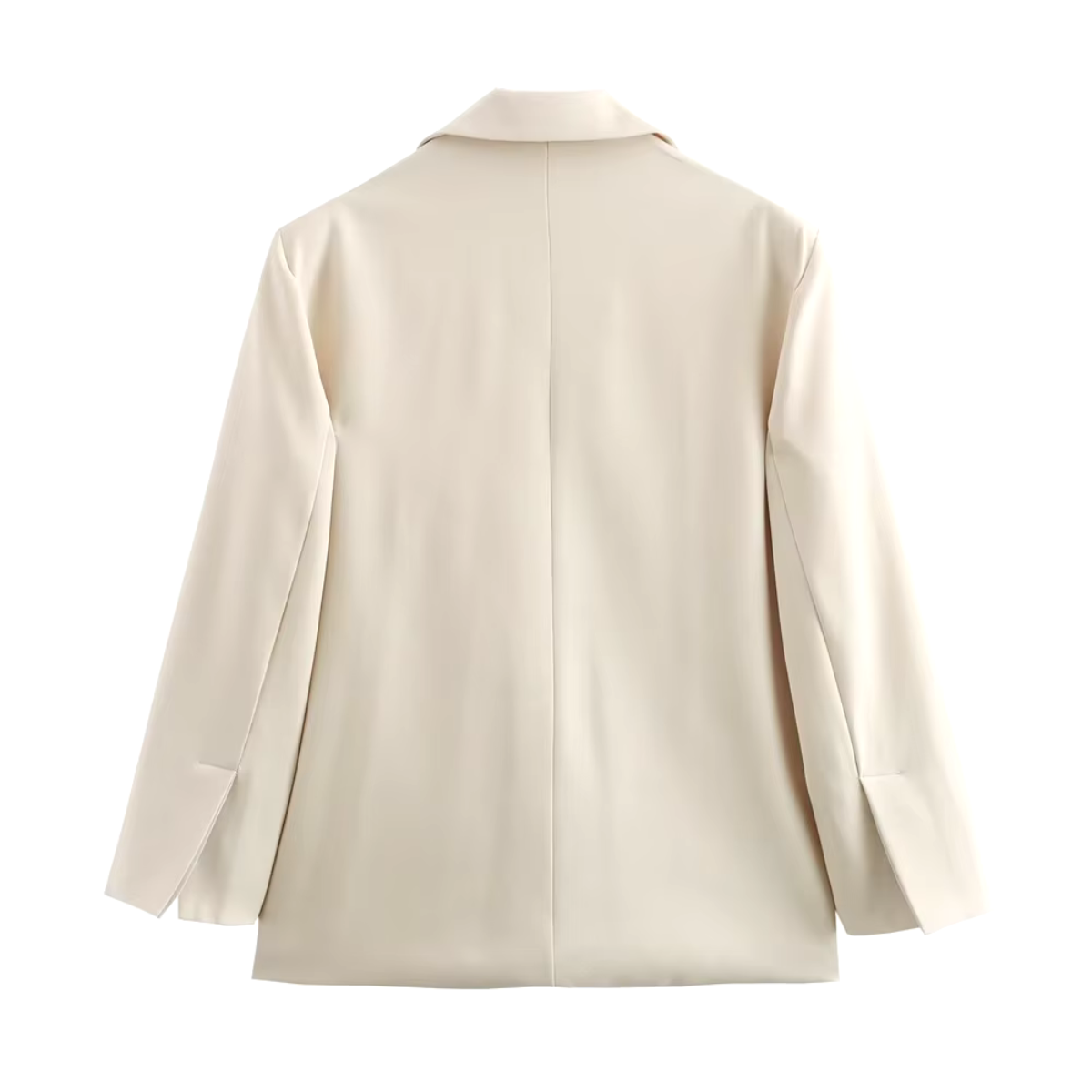 Dyna - Vintage beige dubbele knoop