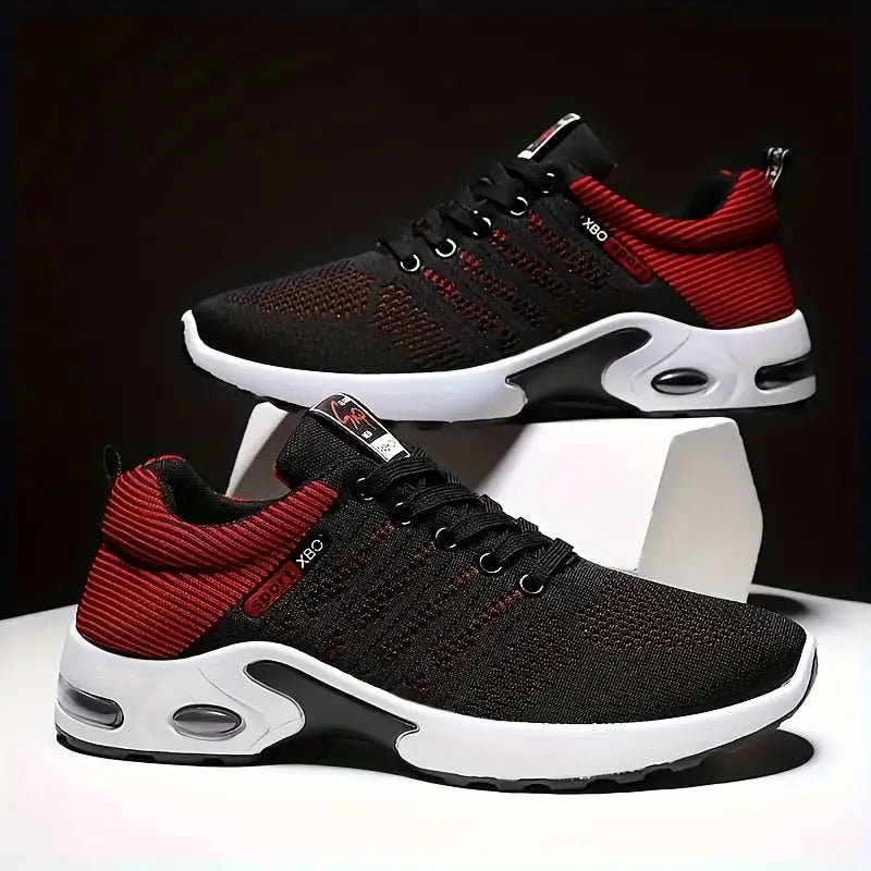 Alarich - Herensneaker met dempende zool en ademend bovenwerk