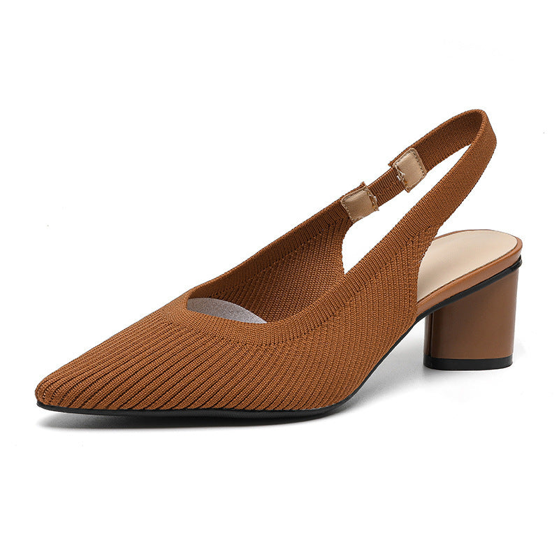 Ursuline | Slingback hak met puntige neus