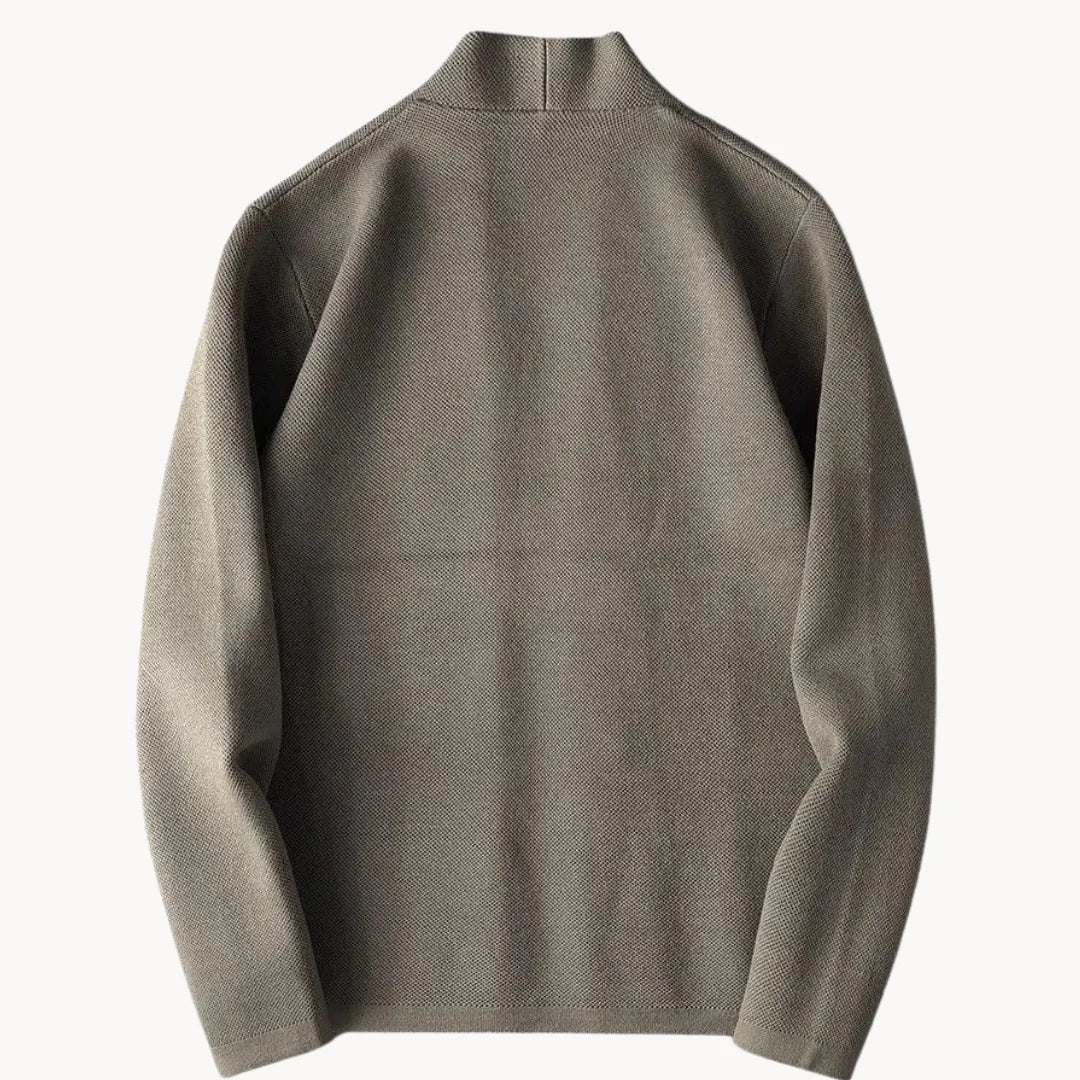 Enrico - Casual heren cardigan met knoopsluiting