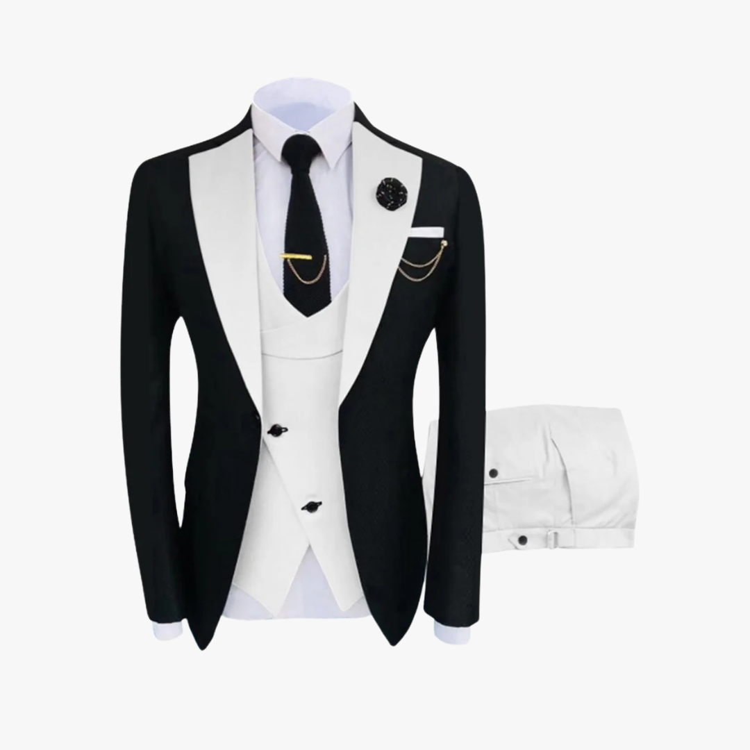 Seamus | Heren slim-fit smokingpak