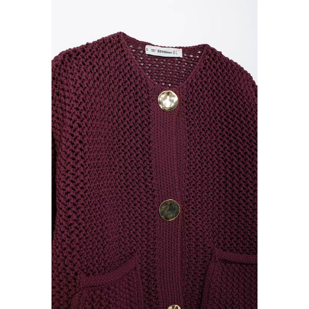 Zenry - Gebreid en geknoopt damesvest met charme