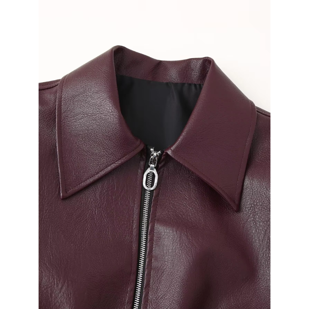 Muriela - Retro oversized leren jas
