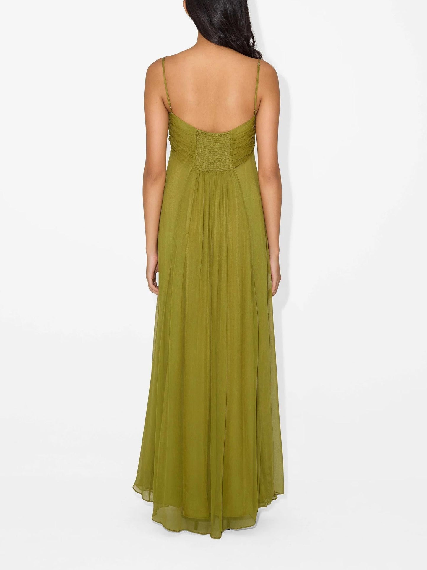 Havilah - Maxi damesjurk met spaghettibandjes en cut-out detail