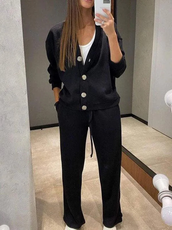 Elsa - Oversized dames lounge tweedelige set