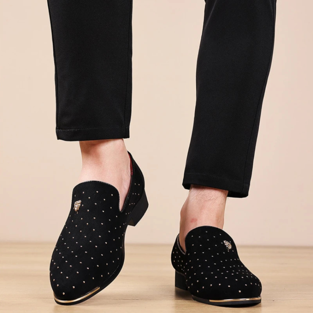 Aurelius | Luxe loafers met studs