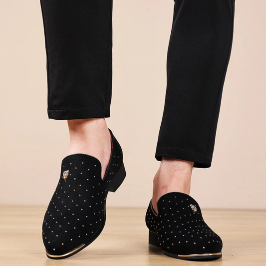 Aurelius | Luxe loafers met studs