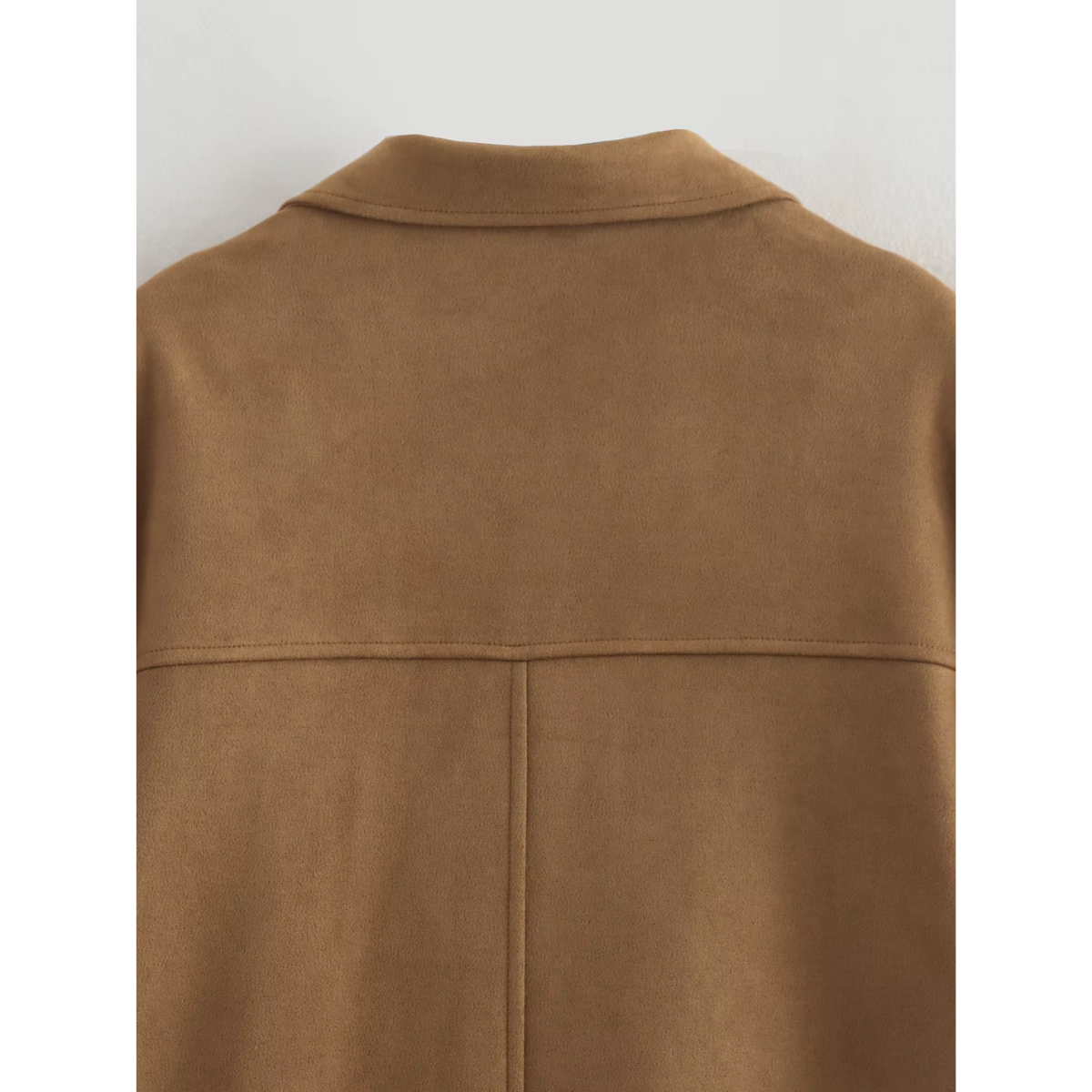 Jula - Oversized vintage luxe suède jas