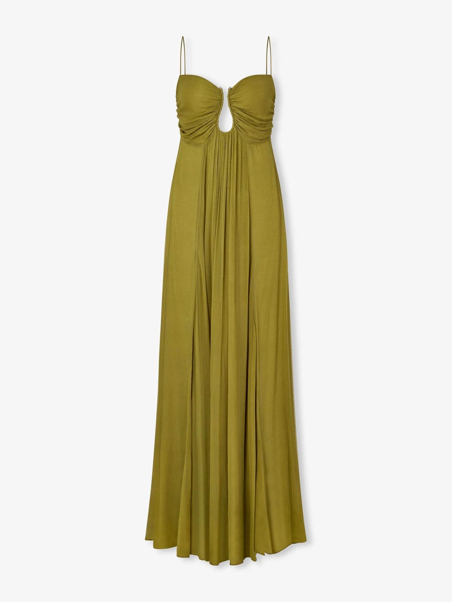Havilah - Maxi damesjurk met spaghettibandjes en cut-out detail