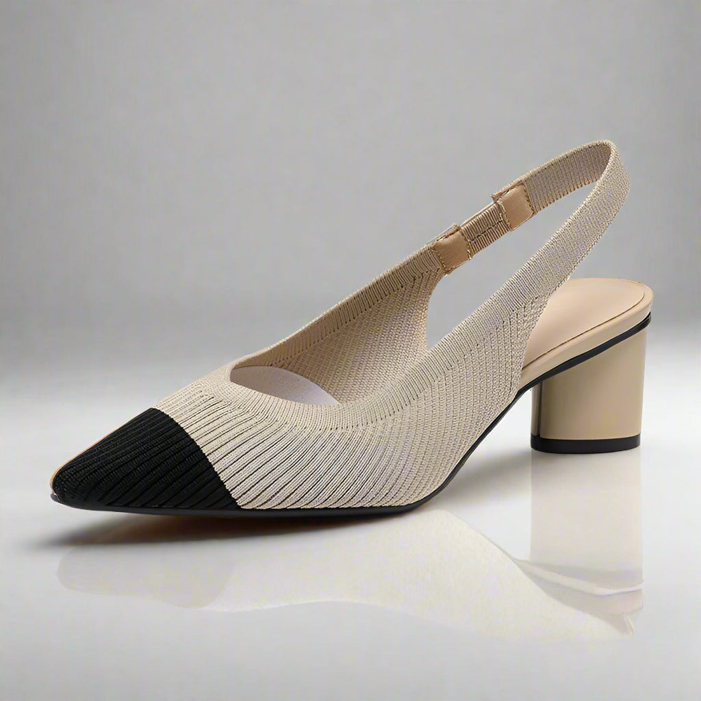 Ursuline | Slingback hak met puntige neus