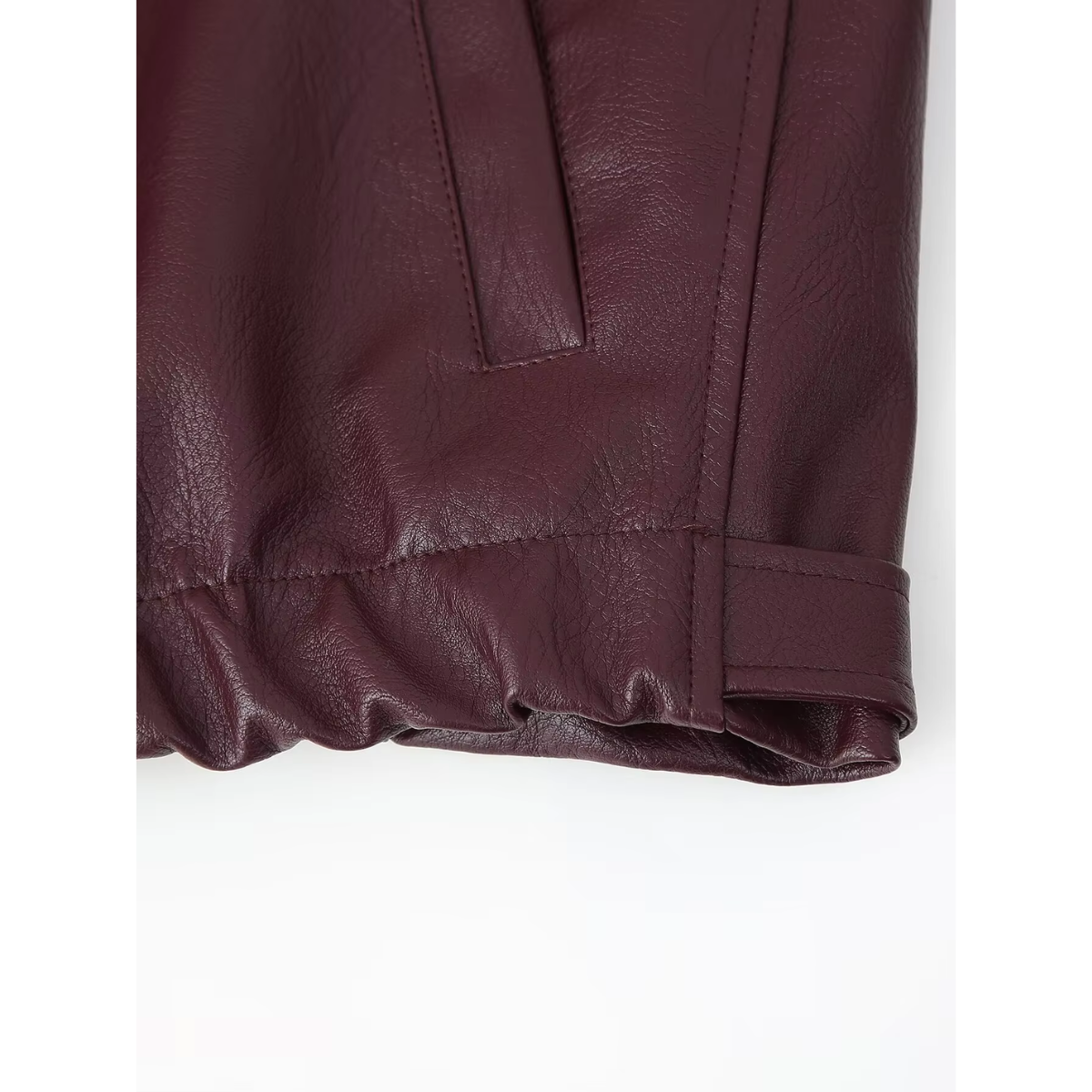 Muriela - Retro oversized leren jas