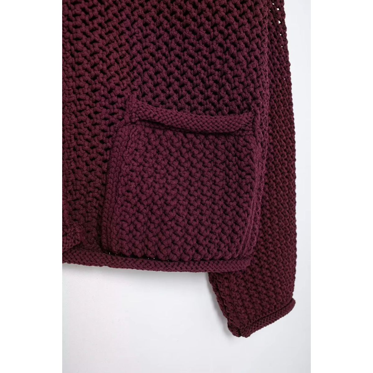 Zenry - Gebreid en geknoopt damesvest met charme