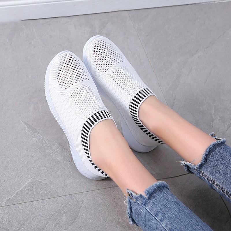 Norah - Ademend slip-on sneakerdesign voor dames
