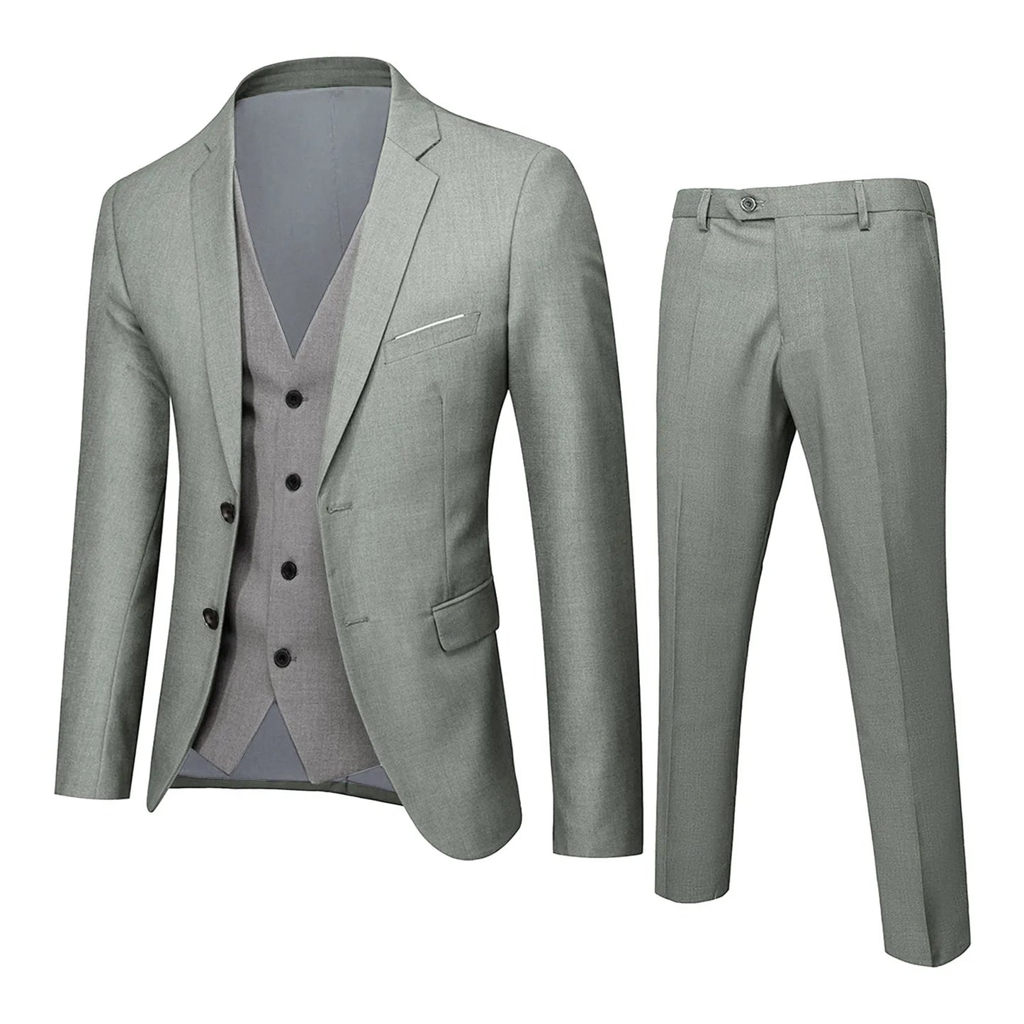 Driedelige Casual Herenset Zomer