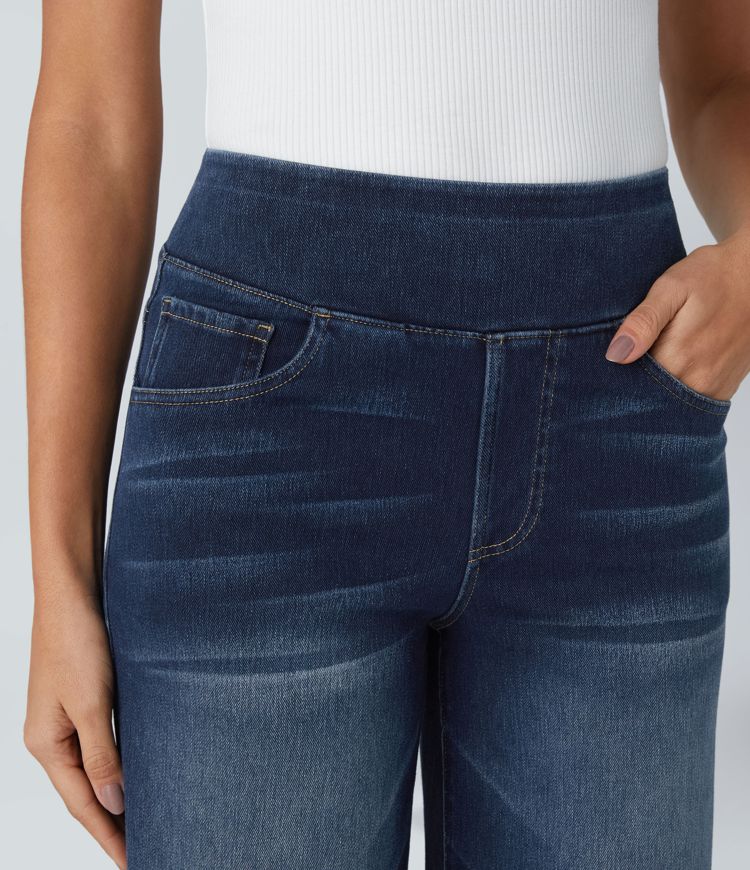 Lorena - Stretchy jeans met elastische tailleband
