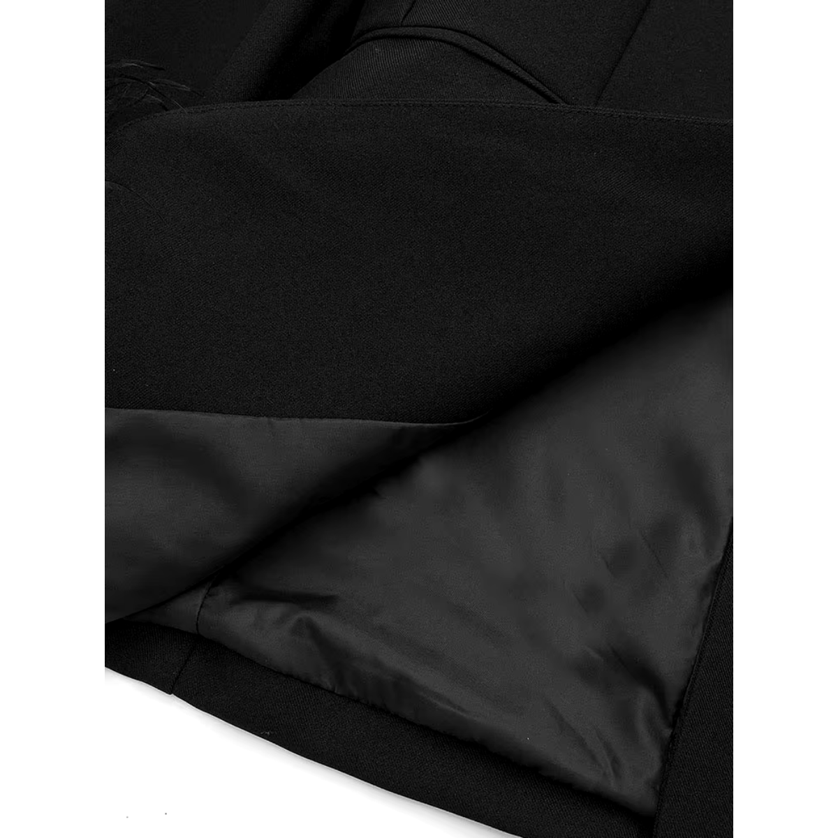 Madona - Blazer met oversized feeënveren voor dames