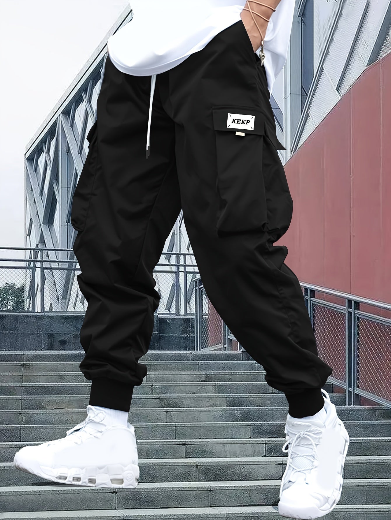 Aatos - Urban cargo jogger broek met zakken voor mannen