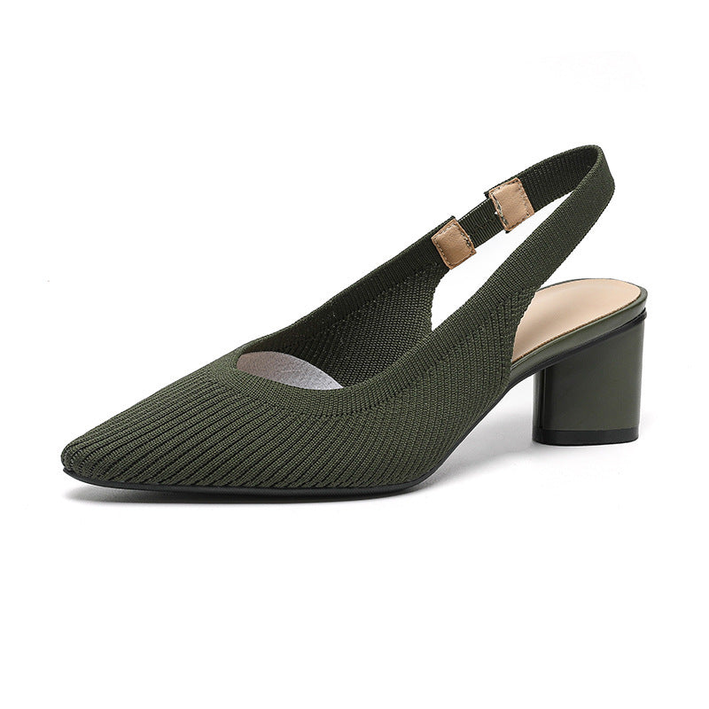 Ursuline | Slingback hak met puntige neus