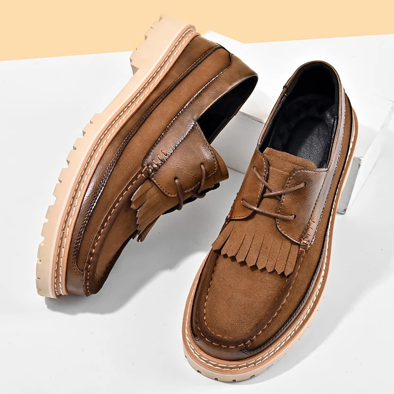 Halston | Suède loafers