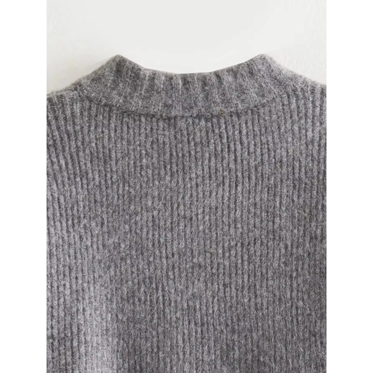 Lorie - Vrouwen kinnted urban cozy zip vest