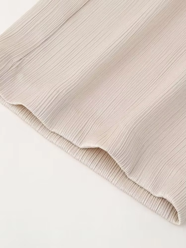 Lenie - Damesbeige casual losse 2-delige set