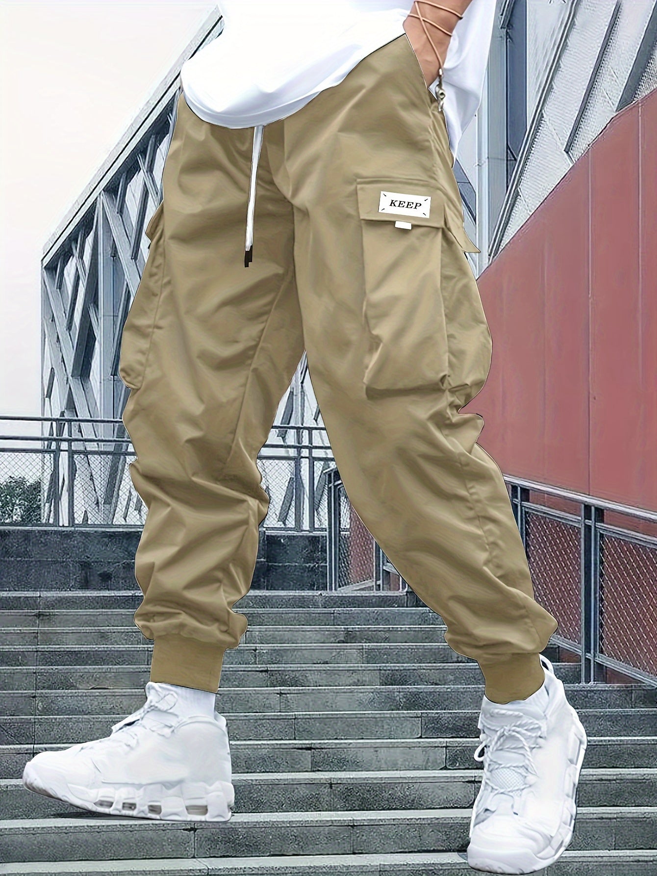 Aatos - Urban cargo jogger broek met zakken voor mannen